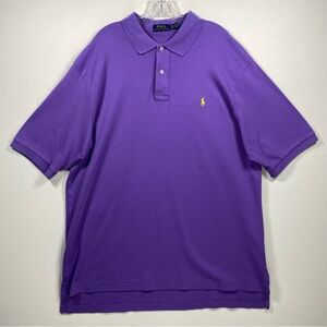Ralph Lauren Polo Purple Men’s Short Sleeve polo XL tall XLT